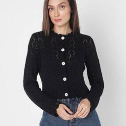 vero moda Women Round-Neck Knitted Cardigan-picture-28