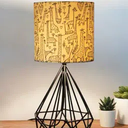 homesake Modern Diamond Table Lamp with Shade image 1