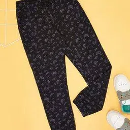 pantaloons junior Boys Cotton Mid Rise Abstract Jogger Pants-picture-44