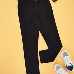 pantaloons junior Boys Cotton Mid Rise Trousers-picture-9