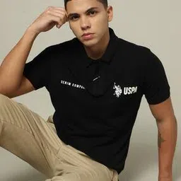 u.s. polo assn. Men Logo Print Slim Fit Polo T-Shirt-picture-43