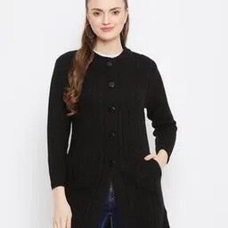 zigo Knitted Wool Cardigan with Insert Pockets-picture-27