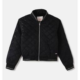 blue giraffe Girls Embellished Jacket-picture-9