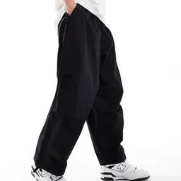 asos design Men Oversized Balloon Parachute Flat-Front Trousers-picture-44