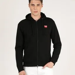 wrangler Zip-Front Hoodie with Split-Kangaroo Pockets-picture-33