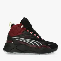 Men Ferrari RS-X Mid-Top Lace-Up Sneakers-image-90