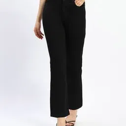 madame Women Mid-Rise Flared Cotton Jeans-picture-16