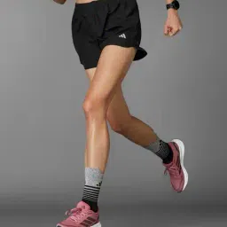 adidas Women Running Shorts with Logo Print image 1