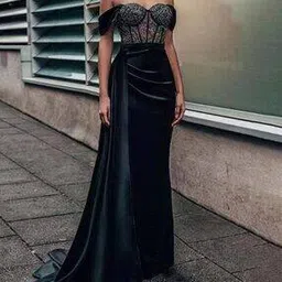 divawalk Women Embellished A-Line Dress with Thigh-Slit-picture-26