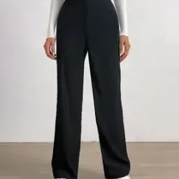 fashion booms Women Relaxed Fit Single Pleat Pants-picture-10