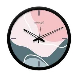 Round Plastic Wall Clock With Glass-image-16