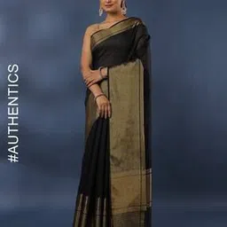 indie picks Traditional Jacquard WovenMercerised Cotton Saree-picture-18
