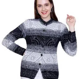 chatanya Woman Regular Fit Self-design Cardigan-picture-51