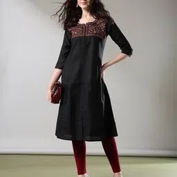 nyrika Women Embroidered A-Line Kurta-picture-41