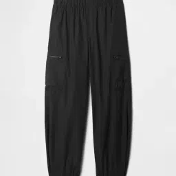 gap kids Boys Straight Fit Parachute Pants image 1