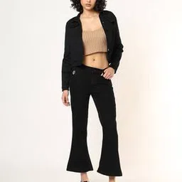 buda jeans co Women High-Rise Cropped Bootcut Jeans-picture-22