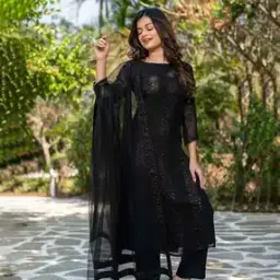 nyrika Women Embroidered Straight Kurta Set-picture-13