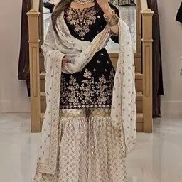 nyrika Women Embroidered Straight Kurta Set-picture-21