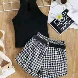 ninas Girls Shorts With Top Sets-picture-36