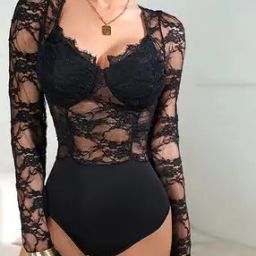 lulu & sky Women Cotton Bodysuit-picture-32