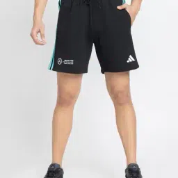 adidas Men Mercedes Dna Brand Print Regular Fit Shorts image 1