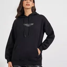styli Women Oversized Hoodie with Kangaroo Pockets-picture-16