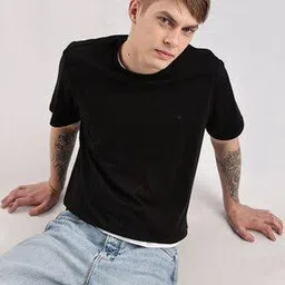 calvin klein jeans Men Supima Chest Embroidered Regular Fit Crew-Neck T-Shirt-picture-10