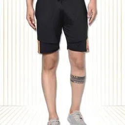 alpha tribe Men Mid-Rise Regular Fit Bermudas-picture-17