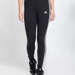 adidas Women Mid-Rise Sports Leggings with Contrast Tipping-picture-15