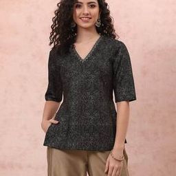 rangriti Women Printed Relaxed Fit Top-picture-44
