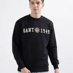 gant Men Embroidered Relaxed Fit Crew-Neck Sweatshirt-picture-13
