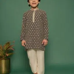 vastramay Boys Kurta Pyjama Set-picture-47