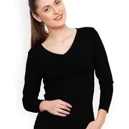 Full Sleeves V-Neck Top-image-5