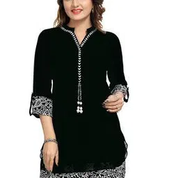 Three-Fourth Sleeves Layered Tunic-image-27