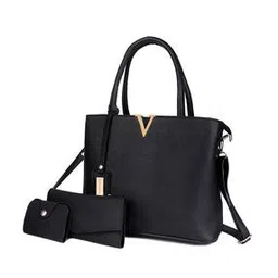 mark & keith Textured Shoulder Strap Handbag with Pouches-picture-36