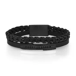 Men Bracelet with Lock Closure -image-9