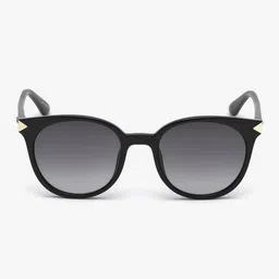 guess GU7550 52 01B Full-Rim Round Sunglasses image 1