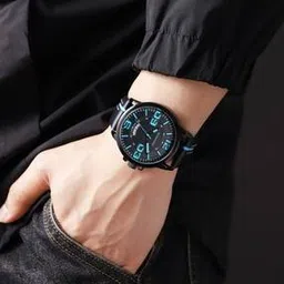 giordano GZ50053 Analogue Round Shaped Watch with Buckle Closure-picture-53
