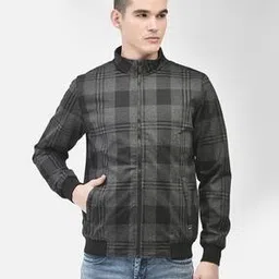 crimsoune club Men Checked Bomber Jacket-picture-26