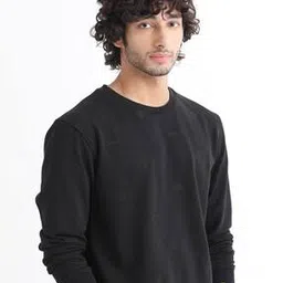 rare rabbit Men Micro-Print Relaxed Fit Sweatshirt-picture-12