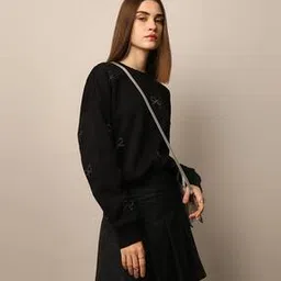 only Women Embellished Regular Fit Sweatshirt-picture-40