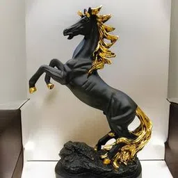 nayra handicrafts Decorative Horse Showpiece-picture-14