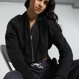 puma  Relaxed Fit Hooded Track Jacket image 1