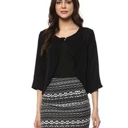 mayra Three-Fourth Sleeves Shrug-picture-43