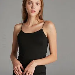Strappy Round-Neck Camisole-image-2