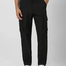van heusen Men Straight Track Pants with Elasticated Drawstring Waist-picture-20