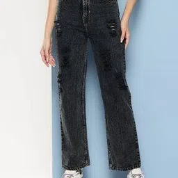 aarika girls ethnic Girls Straight Jeans with 5-Pocket Styling -picture-10