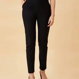 globus Stretchable Skinny Fit Workwear Treggings with Pockets-picture-22