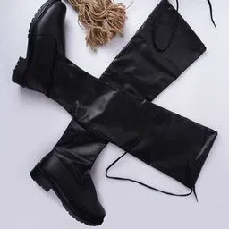jm looks Women Slip-On Knee-Length Boots-picture-7