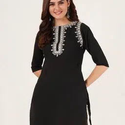 nyrika Women Embroidered Top with Short Sleeves-picture-18